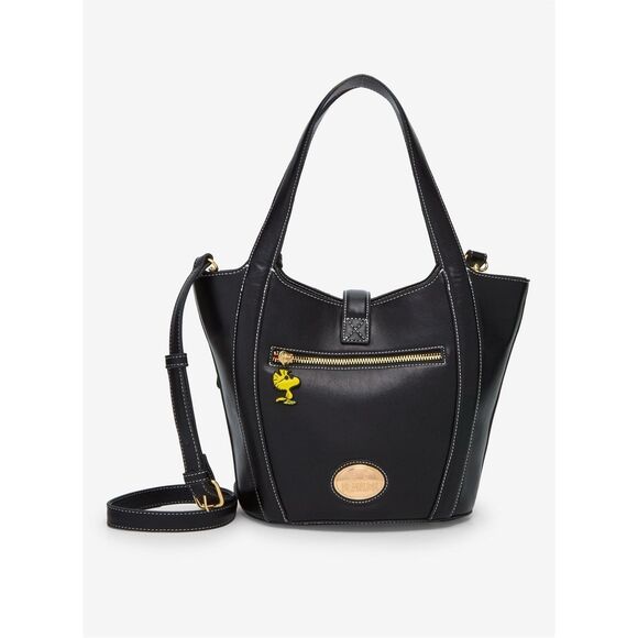 Peanuts Snoopy & Woodstock Sunglasses Pebble Textured Purse Handbag - Picture 4 of 6